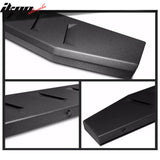 2007-2018 Chevy Silverado GMC Sierra Crew Cab Black 5" Running Board