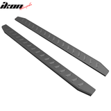 1999-2016 Ford F-250 F-350 New R Style Black Running Boards Iron Steel