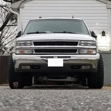 2000-2006 Chevy Suburban Tahoe Front Bumper Fog Lights Lamp Clear Lens