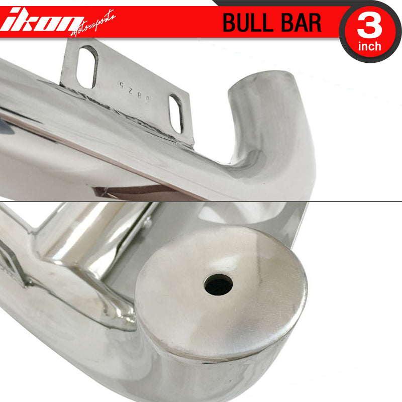 2005-2007 Ford F250 F350 F450 F550 SuperDuty Bull Bar Stainless Steel