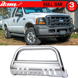 2005-2007 Ford F250 F350 F450 F550 SuperDuty Bull Bar Stainless Steel