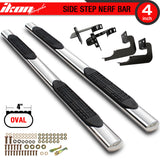 2015-2022 Ford F150 Super Cab 4in Steel Side Step Bar Running Board