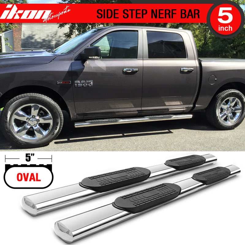 2007-2018Â Chevrolet Silverado & GMC Sierra Crew Cab 5" Running Boards
