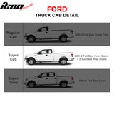 2015-2022 Ford F-150 Super Cab 5'' Oval Running Boards Stainless