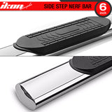 2009-2014 Ford F150 Extended Super Cab 6" Side Step Bars Running Board