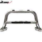 2005-2015 Toyota Tacoma Silver 3" Bull Bar with LED Light Stainless