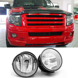 2007-2014 Ford Expedition 2008-2011 Ranger Fog Lights Lamps ABS Pair