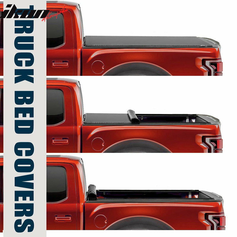 Fits 19-23 Dodge Ram 1500 6.4 ft Lock Soft Tonneau Cover