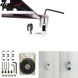 2015-2022 Ford F-150 8ft/96" Black Lock Roll Up Tonneau Cover Aluminum