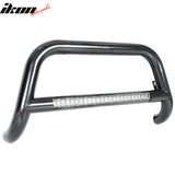 2014-2018 Chevy Silverado GMC Sierra 1500 3'' Black Bull Bar LED Light