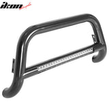 2014-2018 Chevy Silverado GMC Sierra 1500 3'' Black Bull Bar LED Light