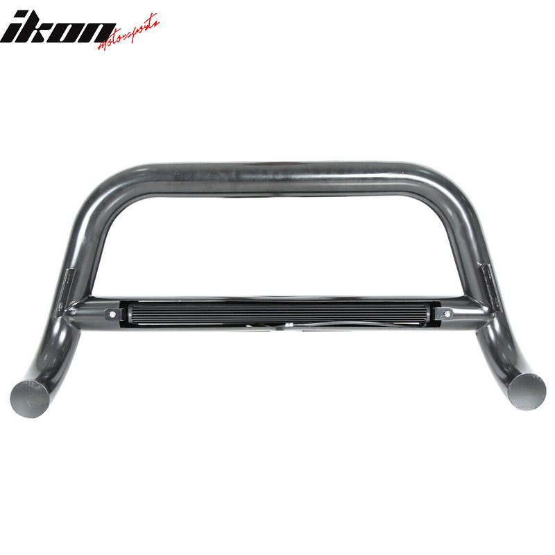 2014-2018 Chevy Silverado GMC Sierra 1500 3'' Black Bull Bar LED Light