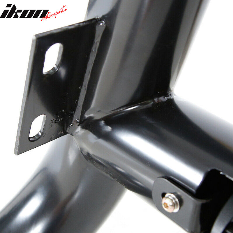 2005-2015 Toyota Tacoma 3'' Black Bull Bar With LED Lights Iron Steel