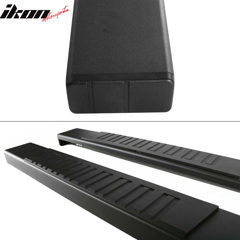 2009-2023 Dodge Ram 1500 2500 3500 5 in Black Running Boards Aluminium