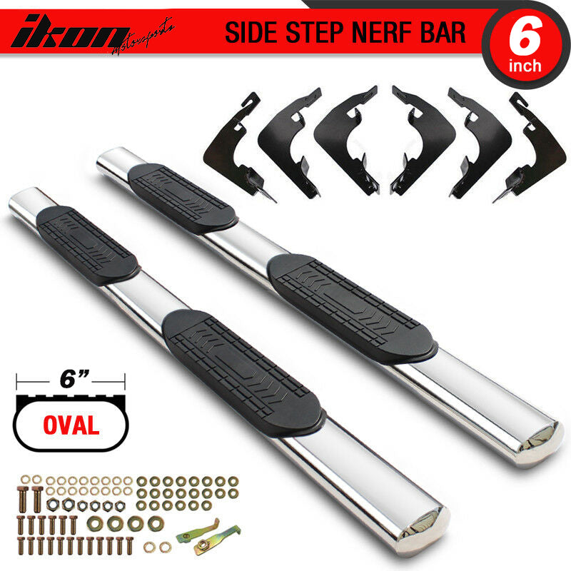 2015-2022 Colorado Canyon Extended Cab 6" Oval Step Bar Running Board