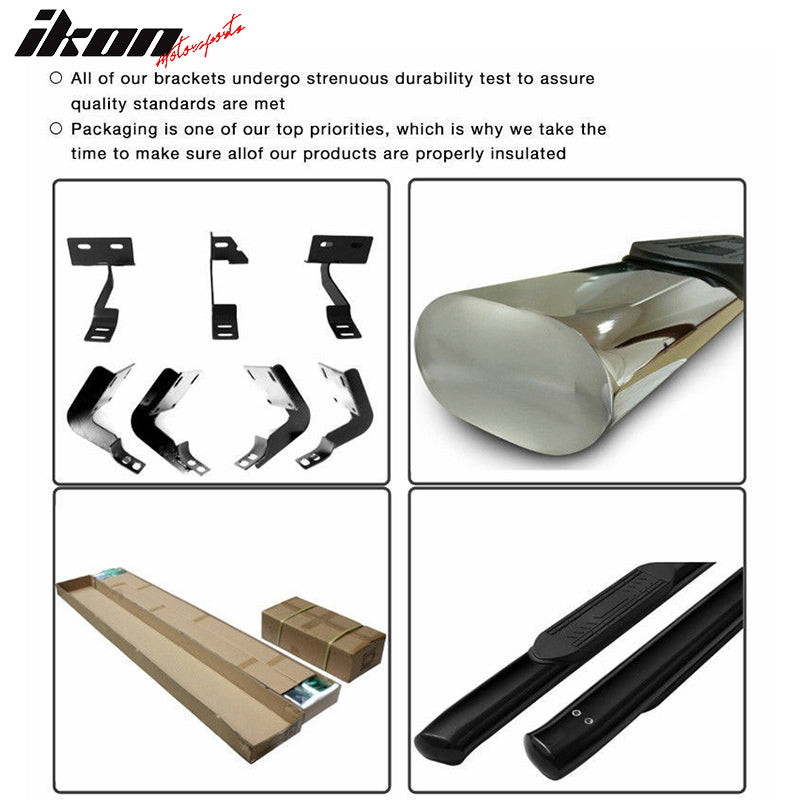 2015-2022 Colorado Canyon Extended Cab 6" Oval Step Bar Running Board