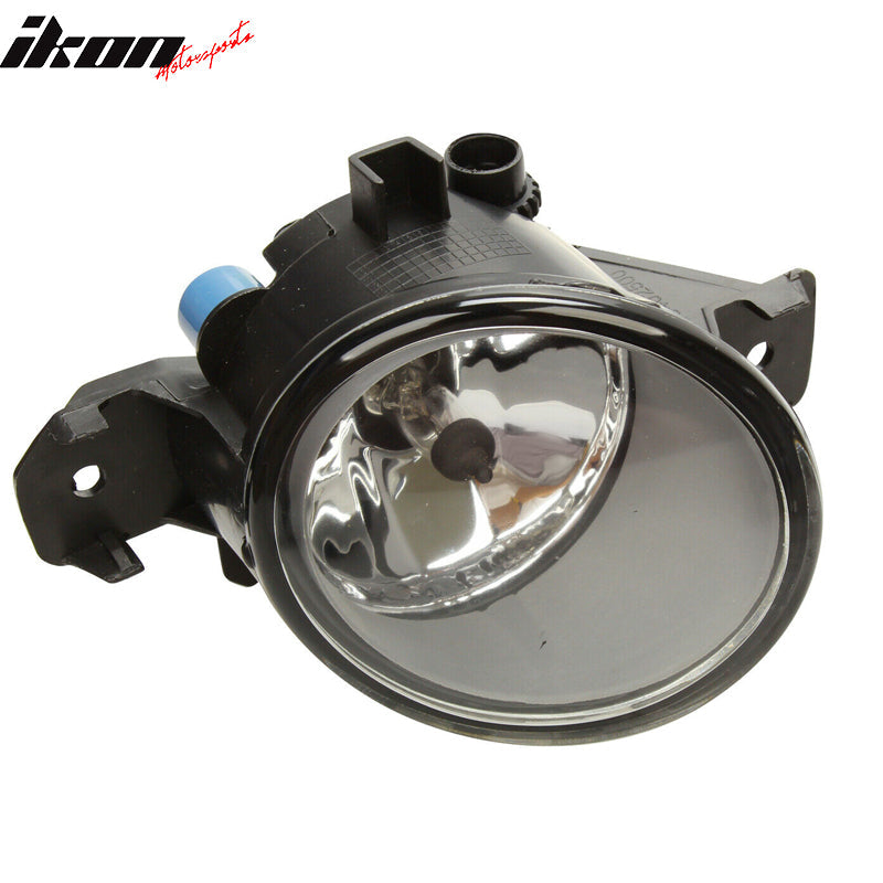 2014-2016 Nissan Rogue Chrome Fog Lighs w/ Bulb Switch Bezel Pair