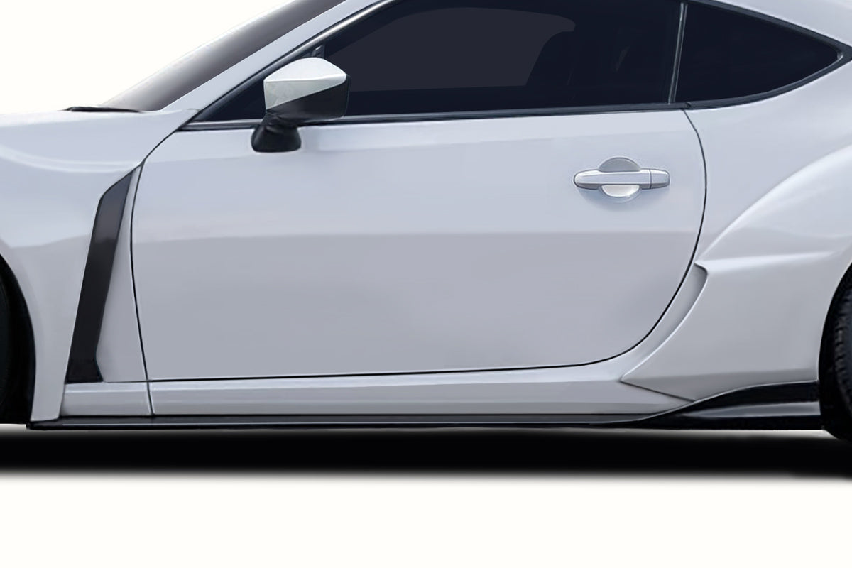 2013-2020 Scion FR-S Toyota 86 Subaru BRZ Duraflex Countersteer Wide Body Side Splitters - 2 Piece