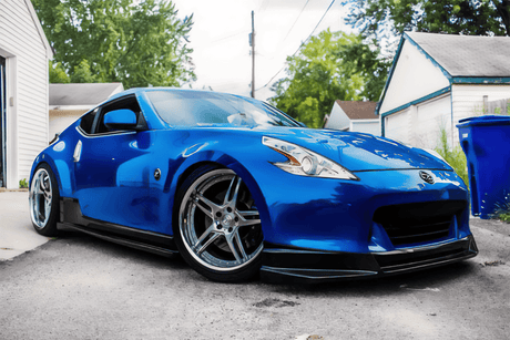 Nissan Fairlady 350z Black SL Style Front Bumper Lip (2002 - 2008) - K2 Industries