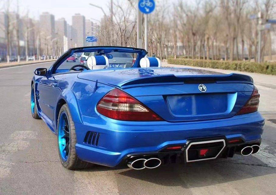 2008-2012 Mercedes Benz R230 SL-Class WD Style Trunk Spoiler