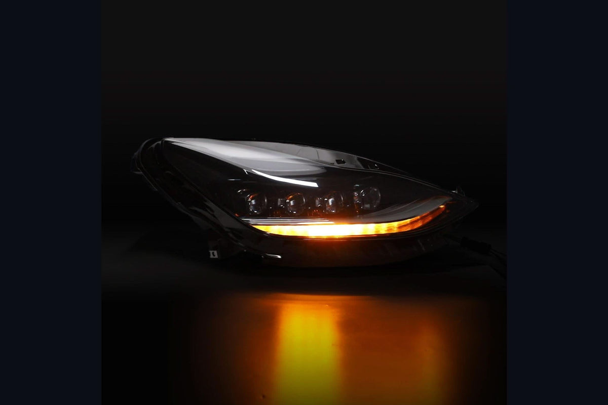ARex Nova LED Headlights: Tesla Model 3/Y - Alpha-Black (Set)