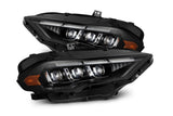 ARex Nova Mk2 LED Headlights: 18-23 Mustang - Black (Set)