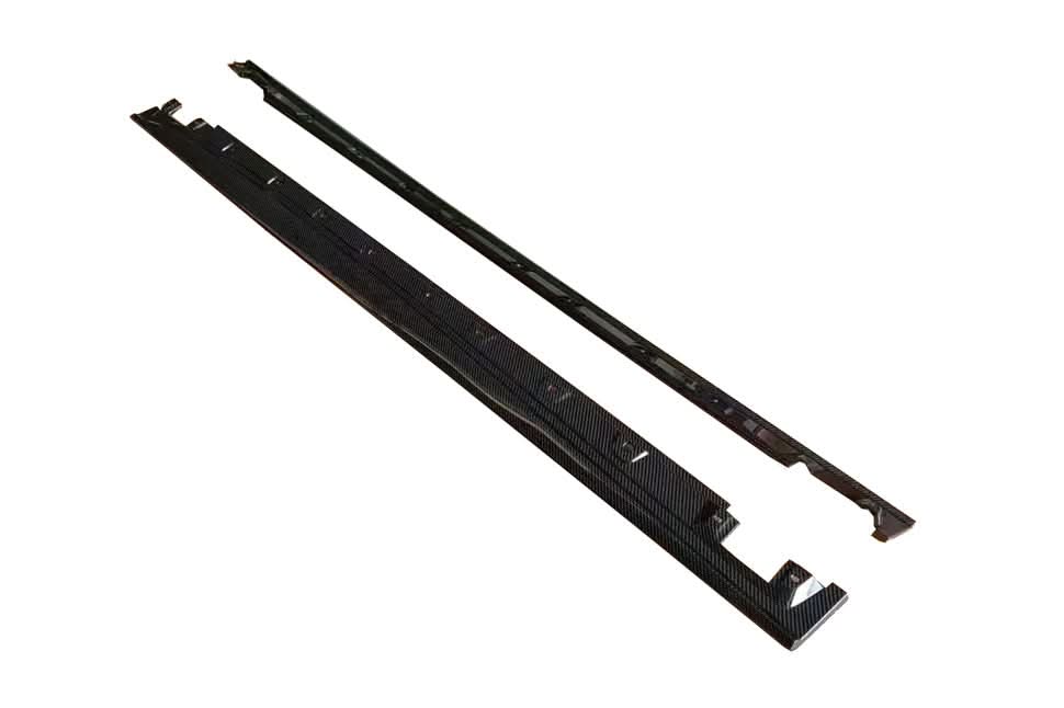 DarwinPRO 2020-2024 Bentley Flying Spur OE Style Autoclave Carbon Fiber Side Skirts Under Board