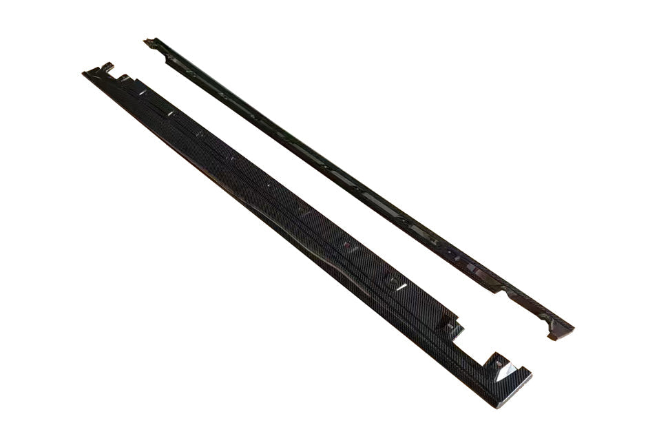 2020-2024 Bentley Flying Spur OEM Style Autoclave Carbon Fiber Side Skirts