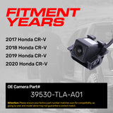 Honda CR-V (2017-2020) OEM Replacement Backup Camera OE Part # 39530-TLA-A01, 39530-TLA-A11, 39530-TLA-A51