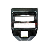 2019+ RAM 1500/TRX Interior Rear AC Vent Center Trim Real Carbon Fiber Cover