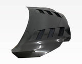 2012-2014 Ford Focus 4 doors 2 doors AMS Style Carbon Fiber Black Hood