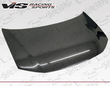 2012-2012 Honda Civic 4 doors OEM Style Carbon Fiber Black Hood