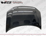 2012-2012 Honda Civic 4 doors OEM Style Carbon Fiber Black Hood
