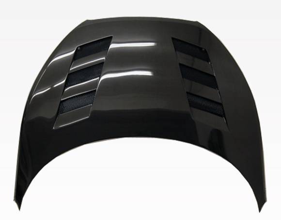 2012-2017 Hyundai Veloster 2 doors AMS Style Carbon Fiber Black Hood