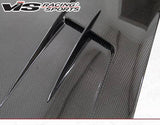 2012-2019 Porsche 991 2 doors GT Style Carbon Fiber Black Hood