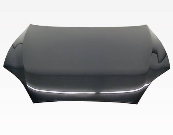 2012-2015 Tesla Model S 4 doors OEM Style Carbon Fiber Black Hood