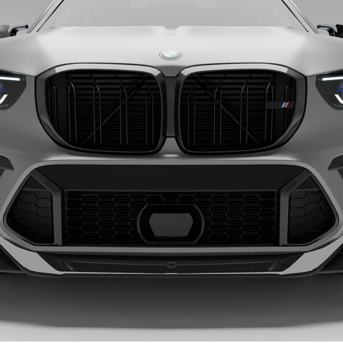 BMW X5M F95 PRE LCI Carbon Fiber Air Intake Trim