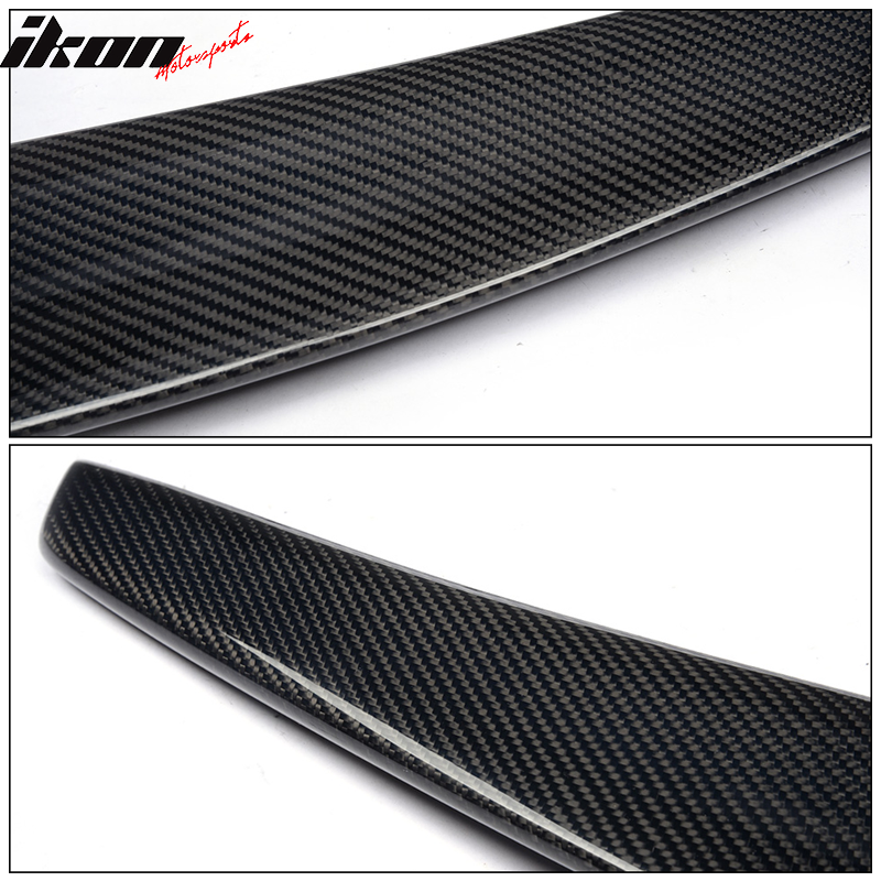 2008-2017 Audi A5 B8 S Style Trunk Spoiler Wing Carbon Fiber