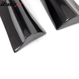 2013-2016 Audi A4 B9 R Style Rear Bumper Splitters Aprons Carbon Fiber