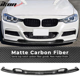 2012-2018 BMW F30 3-Series M Sport 3D Front Lip Forged Carbon Fiber