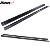 2008-2014 Benz C Class W204 C63 AMG DP Style Side Skirts Carbon Fiber