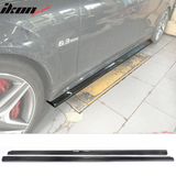 2008-2014 Benz C Class W204 C63 AMG DP Style Side Skirts Carbon Fiber