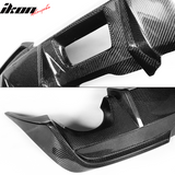2010-2013 Infiniti G37 V36 JC Rear Bumper Lip Diffuser Carbon Fiber