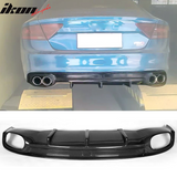 2012-2014 Audi A7 S Line OE Style Rear Bumper Diffuser Carbon Fiber