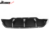 2012-2017 BMW 6 Series F06 M6 V Style Rear Lip Diffuser Carbon Fiber