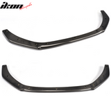2012-2015 Audi A6 C7 Facelift JC Style Front Bumper Lip Carbon Fiber