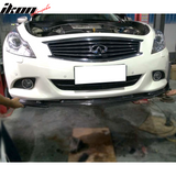 2010-2013 Infiniti G37 V36 JC Style Front Bumper Lip Carbon Fiber