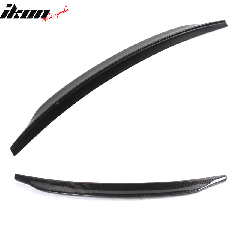 2009-2016 Audi A4 B8 Caractere Style Trunk Spoiler Carbon Fiber