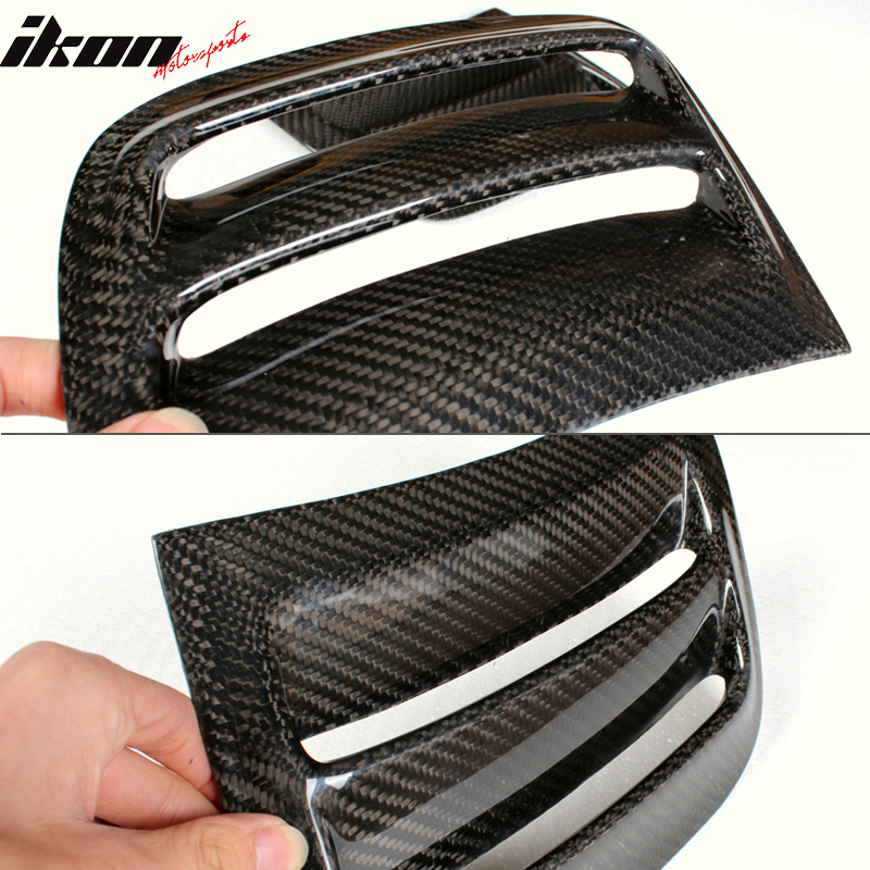 2008-2011 Benz C Class W204 C63 OE Style Side Vent Grille Carbon Fiber