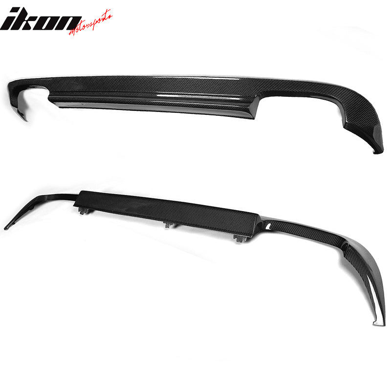 2010-2013 Benz E-Class W212 OEÂ Style Rear Bumper Diffuser Carbon Fiber